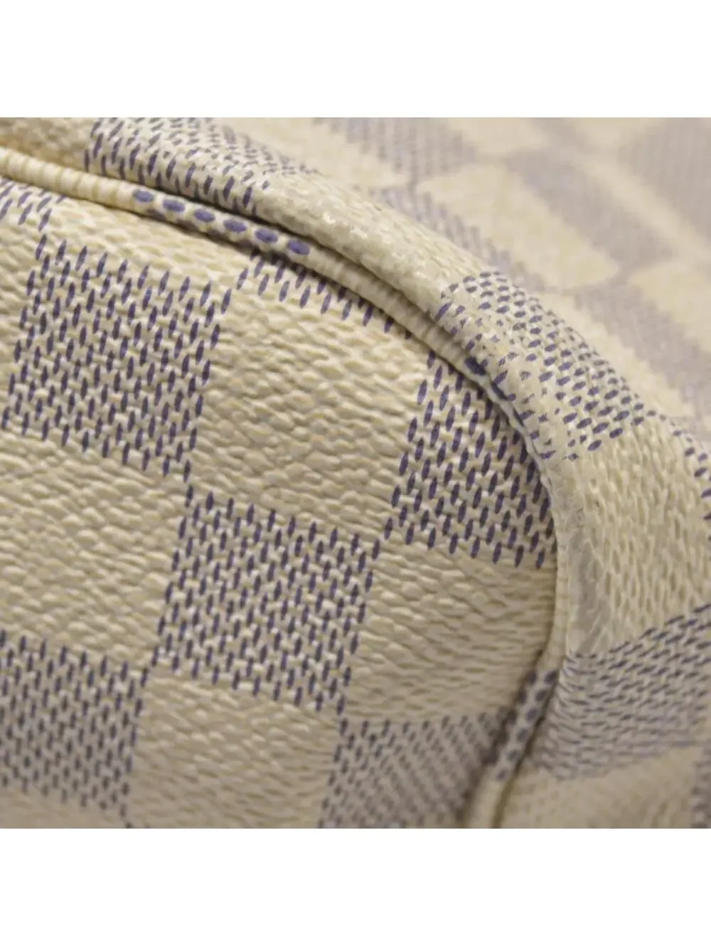 $2170 Louis Vuitton Damier Azur Neo Neverfull MM Rose